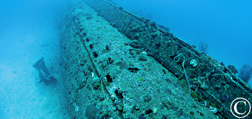 Diving Truk Lagoon.. WWII Japanese Submarine I-169 Truk Lagoon - Blue Lagoon Resort 